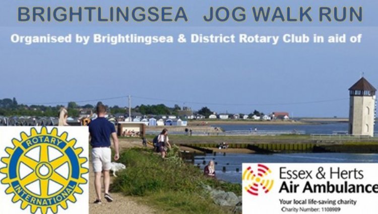 Brightlingsea Jog Walk Run in aid of Essex Air Ambulance 2026