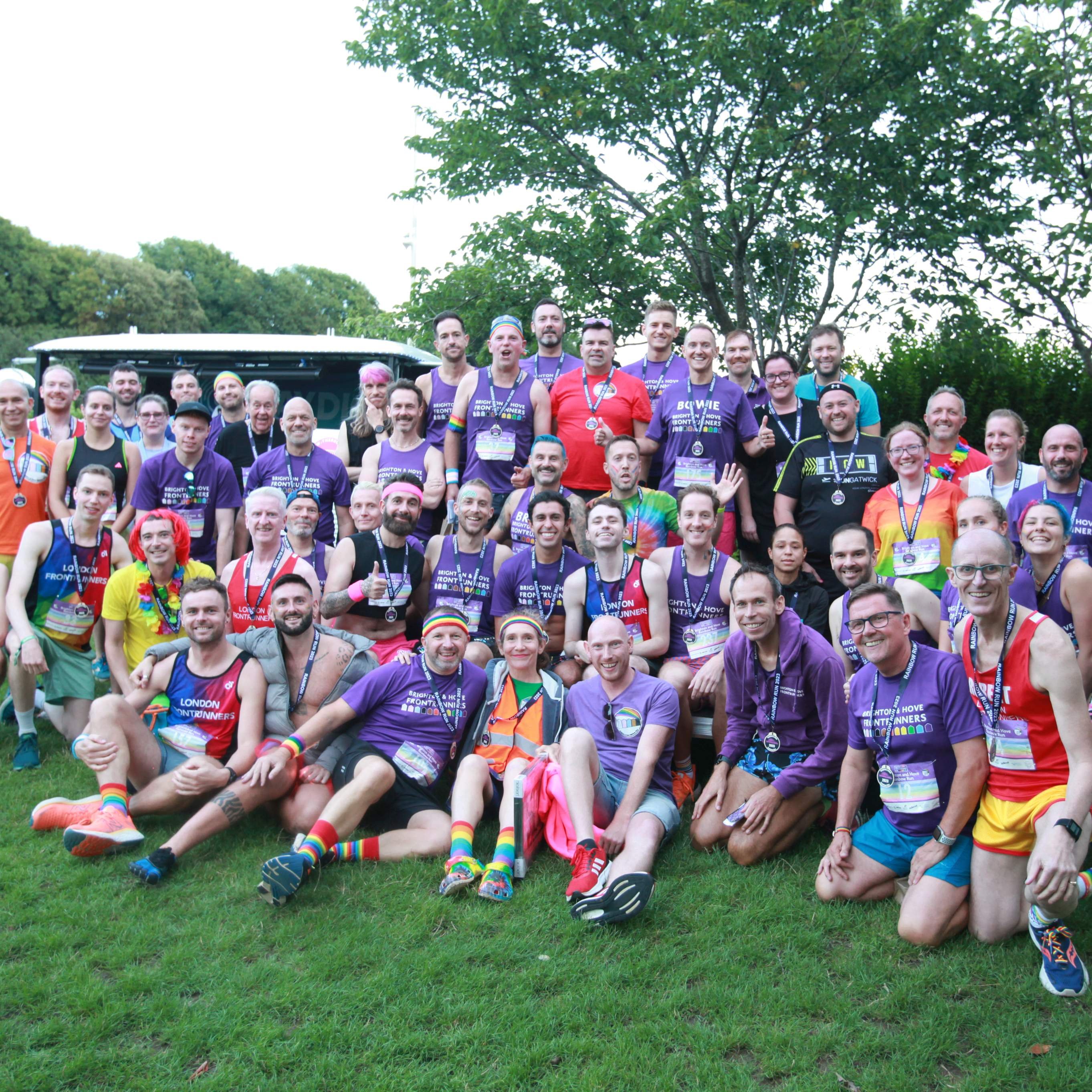 Brighton & Hove Rainbow Run 2026 Logo