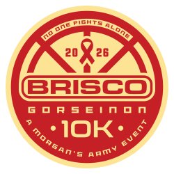 BRISCO Gorseinon 10K & 2K Family Fun Run Logo