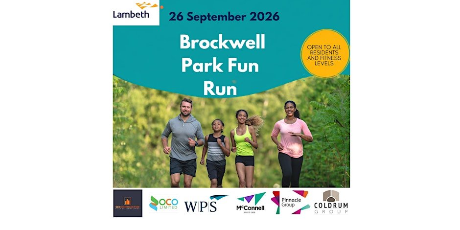 Brockwell Park Fun Run Logo