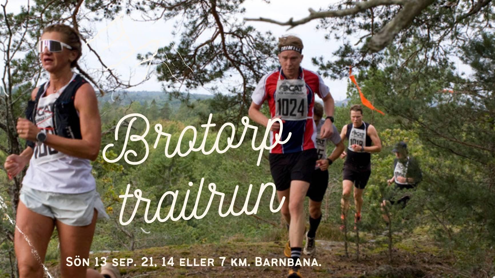 Brotorp trailrun 2026 Logo