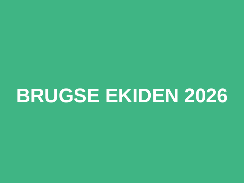 Brugse Ekiden 2026 Logo