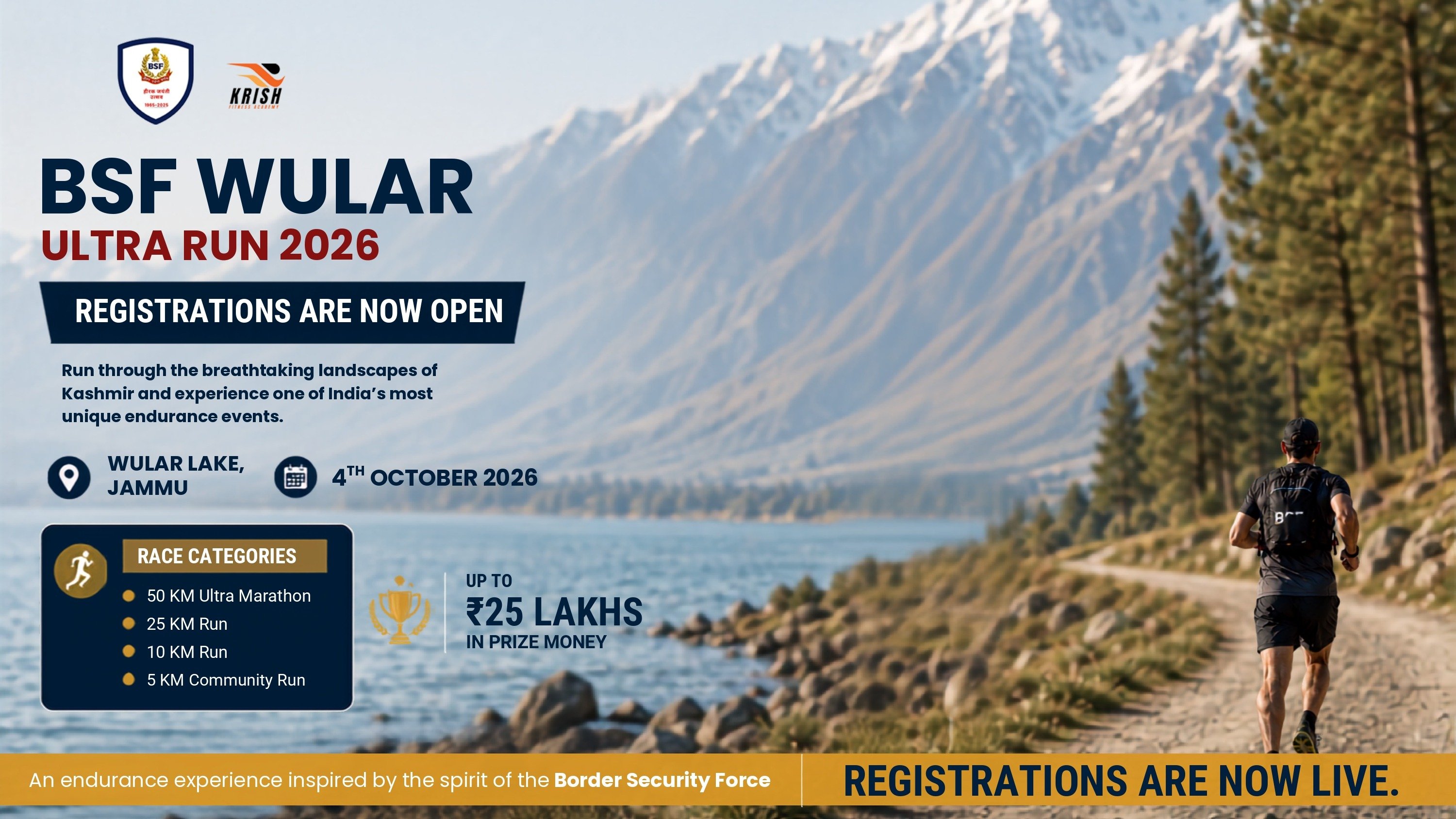 BSF Wular Ultra Run