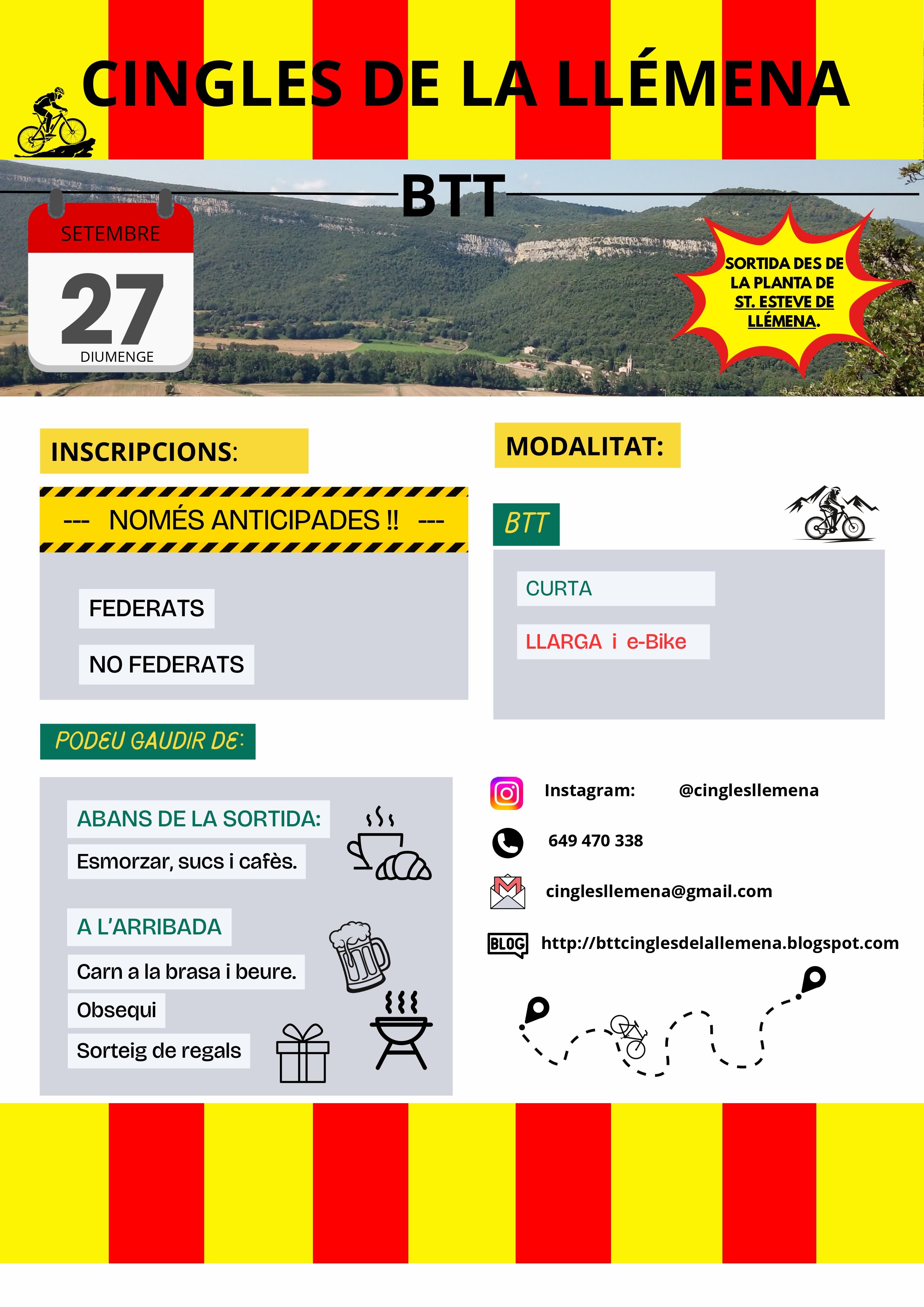 BTT Cingles de Llémena 2026 Logo