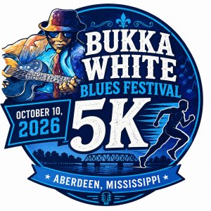 Bukka White Blues Festival 5K Logo