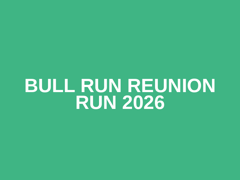 Bull Run REUNION RUN 2026 Logo