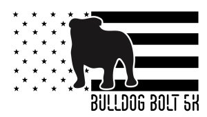 Bulldog Bolt 5K / 1 Mile Pet Walk Logo