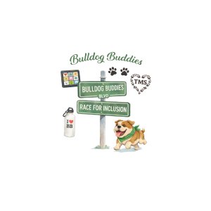 Bulldog Buddies Race for Inclusion Logo