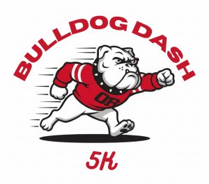 Bulldog Dash 5k Logo
