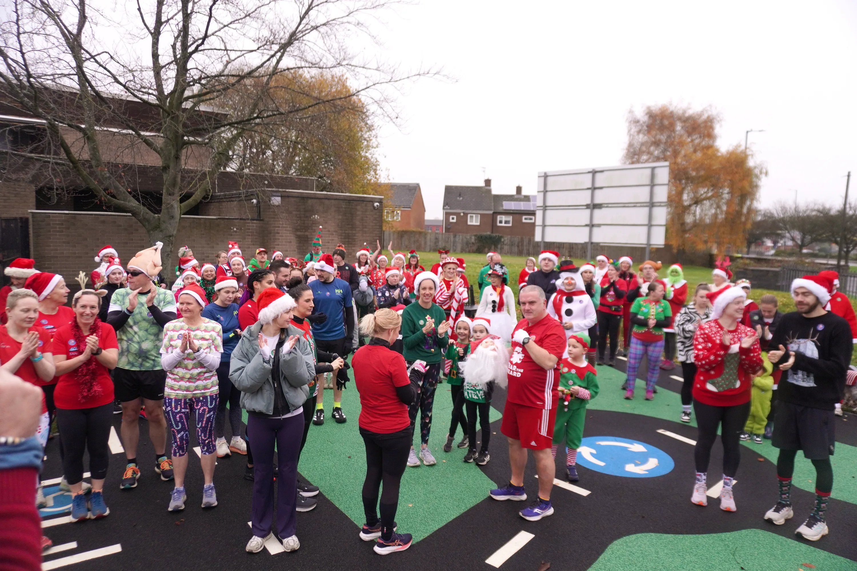 Bulwell Santa Run Logo