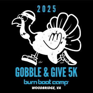 Burn Boot Camp Gobble & Give 5K Logo