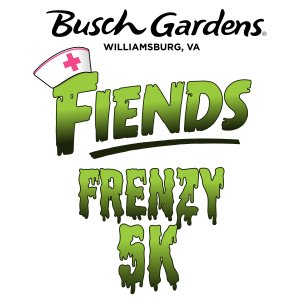 Busch Gardens® Fiends Frenzy 5k Run Logo