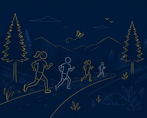Butterfly Friends Foundation 3rd Annual Family Fun Run & Walk Logo