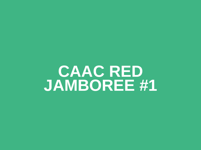 CAAC Red Jamboree #1 Logo