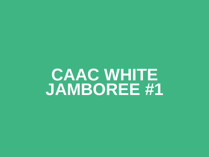 CAAC White Jamboree #1 Logo