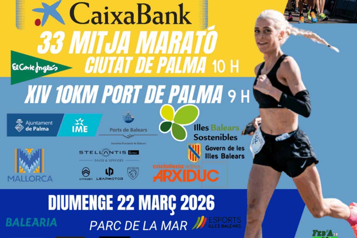 Caixabank Palma City Half Marathon & XIV 10K Port de Palma Logo