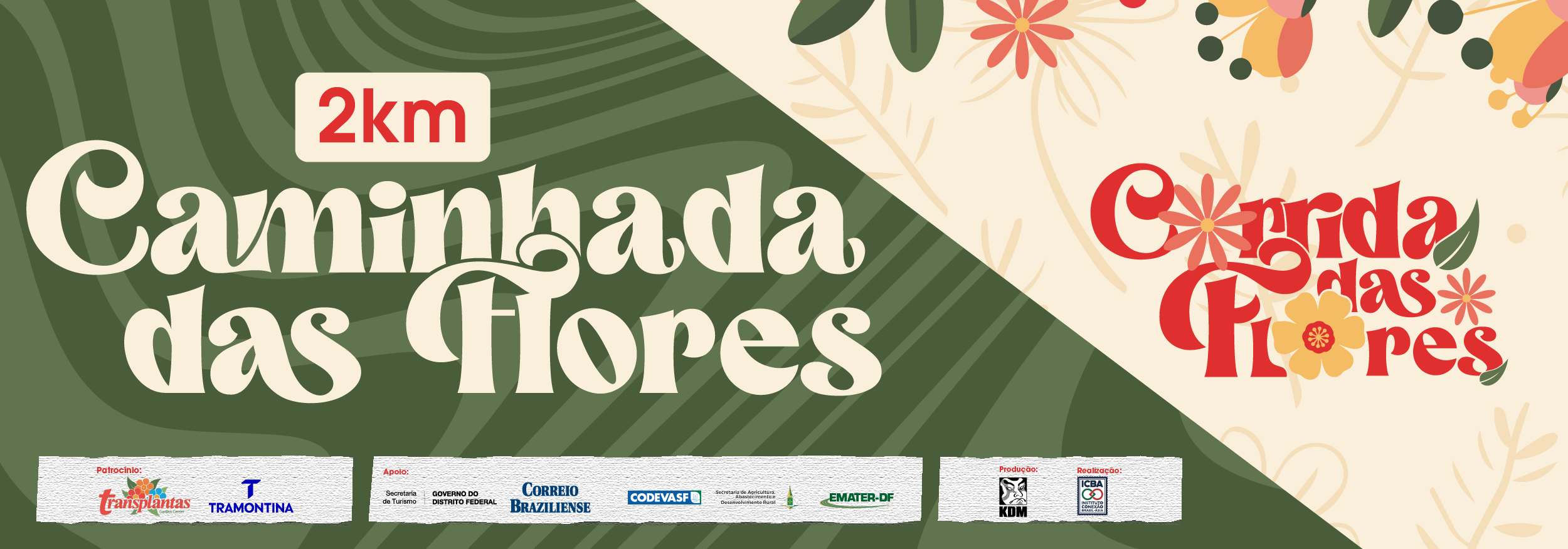 Caminhada das Flores + Corrida Kids
