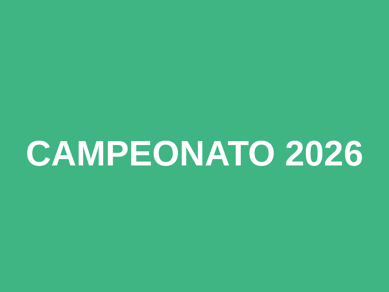 Campeonato 2026 Logo