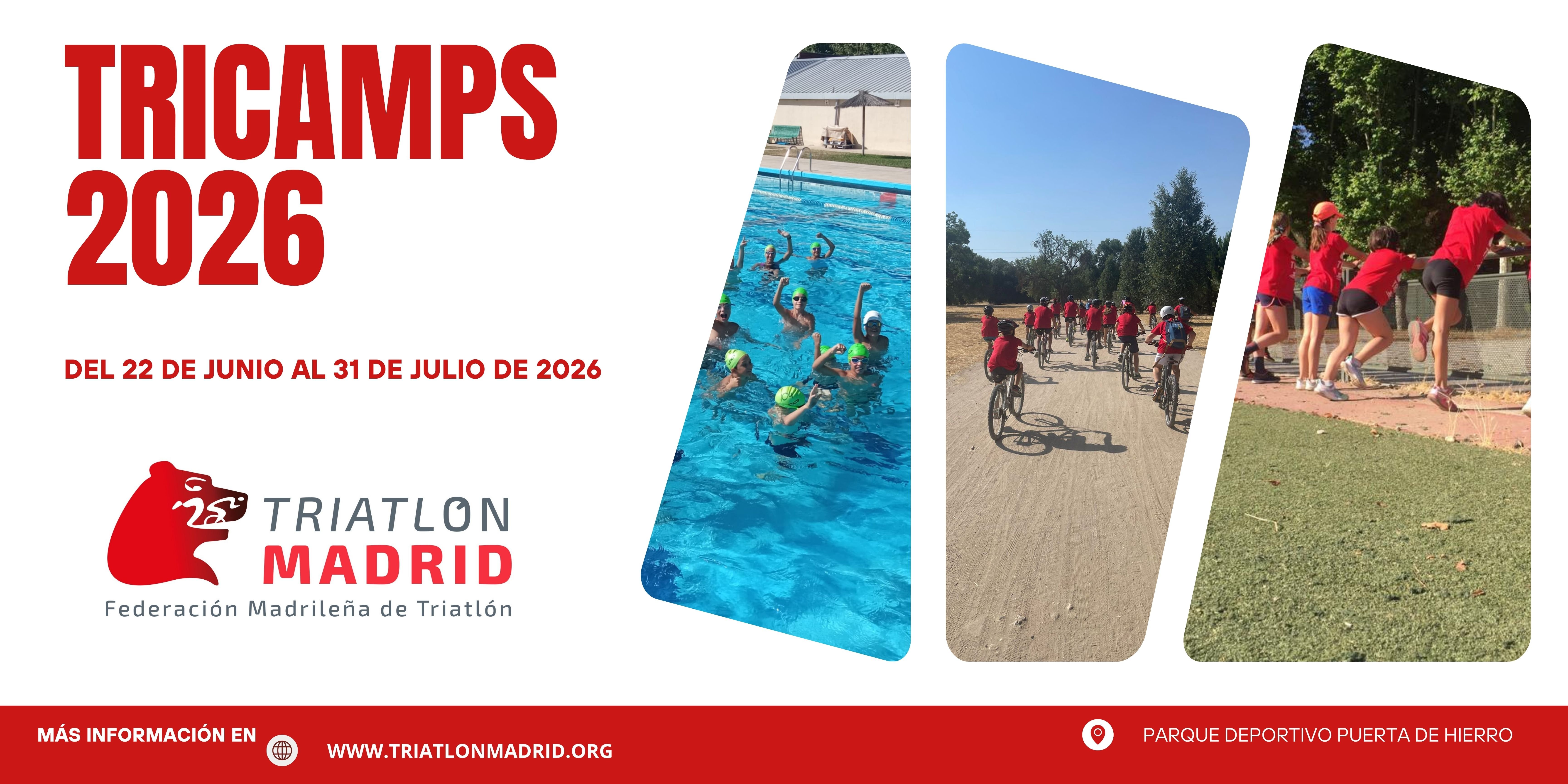 Campus de Promoción Deportiva, Detección de Talentos y Tecnificación Triatlón 2026 Logo