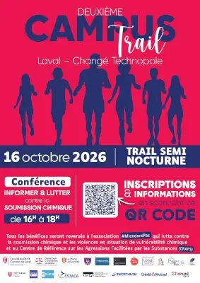 CAMPUS TRAIL - DÉCOUVERTE DES ÉTABLISSEMENTS DU CAMPUS DE LAVAL Logo