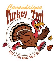 Canandaigua Turkey Trot 5k Fun Run Logo