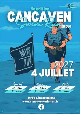CANCAVEN SWIMRUN Logo