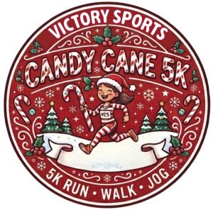 Candy Cane 5K Logo