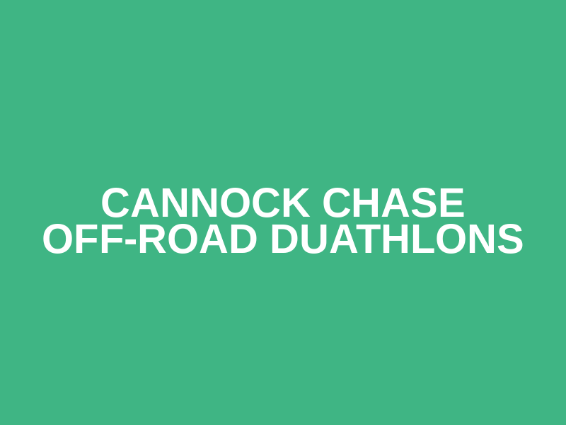 CANNOCK CHASE OFF-ROAD DUATHLONS  Logo