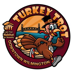 Cape Fear Habitat Turkey Trot Logo