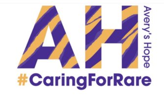 #CaringForRare Cycling Event Logo
