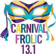 CARNIVAL FROLIC 13.1 AND 5K 2026 Logo