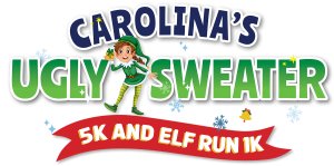 Carolina Ugly Sweater 5k Walk/Run & 1k Elf Run Logo