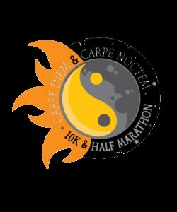 Carpe Diem - Carpe Noctem Half Marathon and 10K - North Carolina Logo