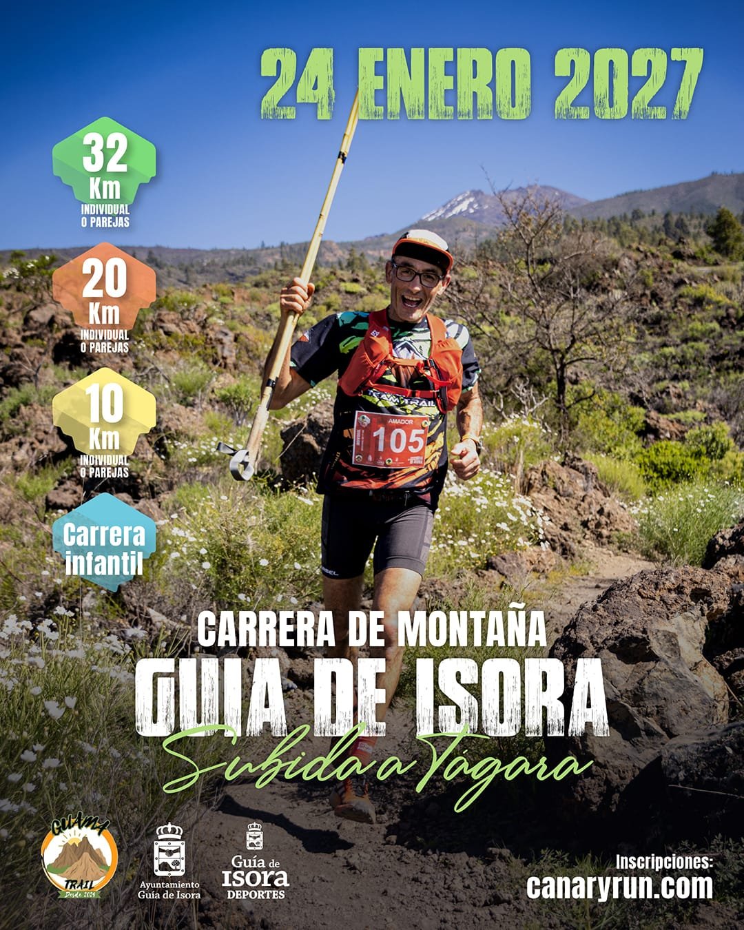 Carrera de Montaña Guía de Isora 2027 Logo