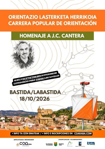Carrera de orientación popular de Labastida/Bastida