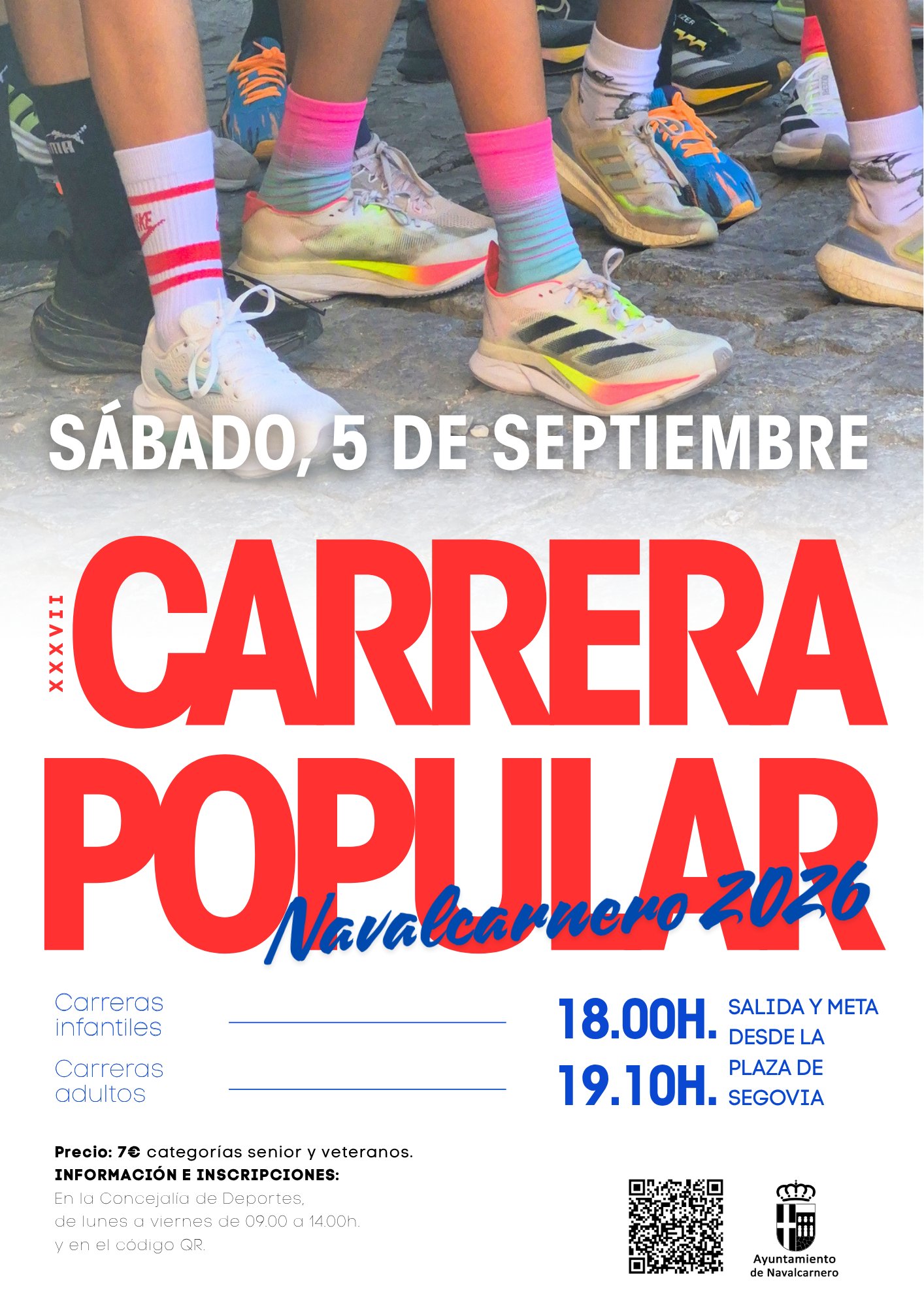 Carrera Popular Fiestas Patronales Navalcarnero26 Logo