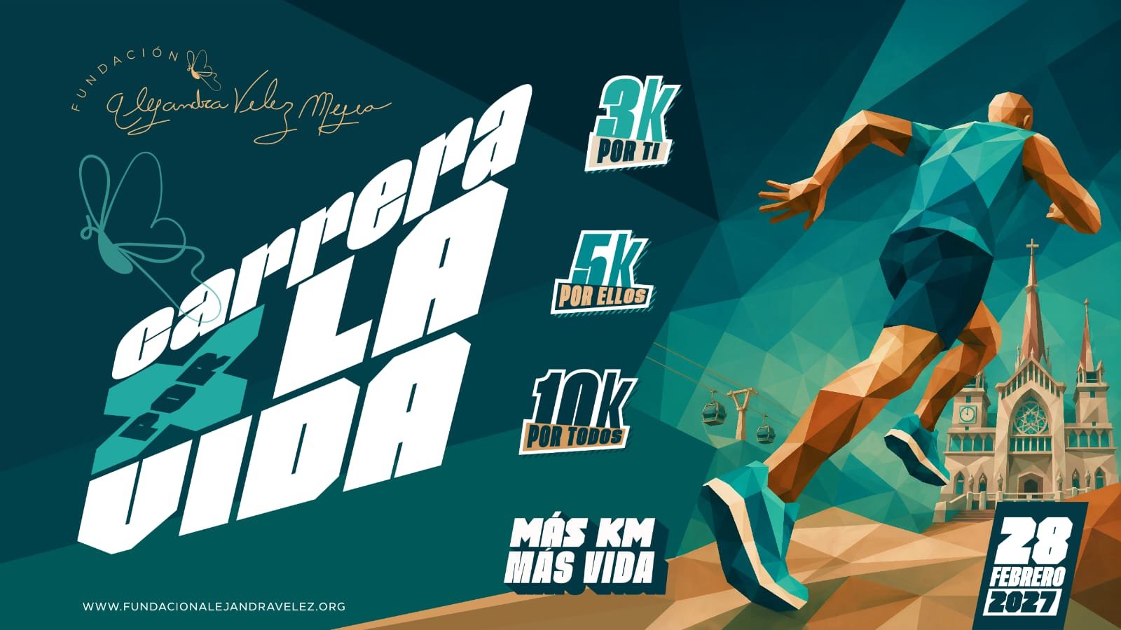 Carrera por la vida-Fundación Alejandra Vélez Mejía