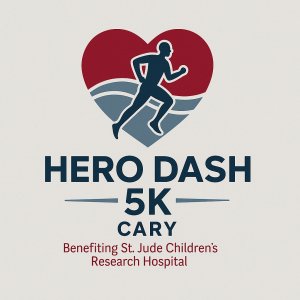 Cary Hero Dash 5KM Walk/Run Logo
