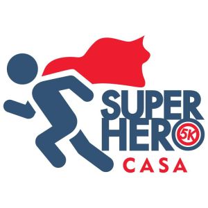 CASA Superhero 5K - Harrison County, WV Logo