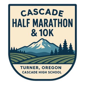 Cascade Half Marathon & 10K Logo