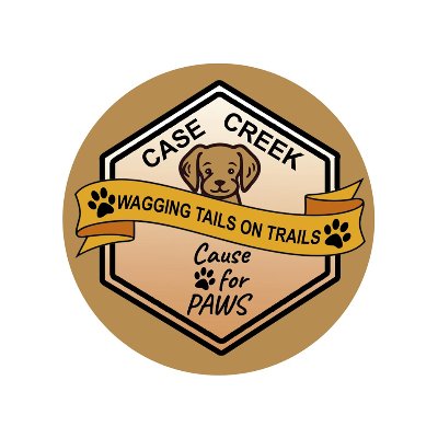 Case Creek Tails on Trails Fall 2K & 5K Run / Walk Logo