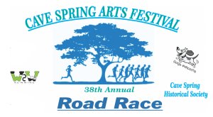 Cave Spring Arts Festival 5K & 1M Logo