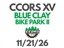 CCORS XV - Blue Clay Bike Park II Logo