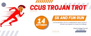 CCUS Trojan Trot Logo
