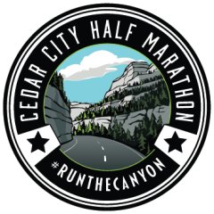 Cedar City Half Marathon & Adventure 5K Logo