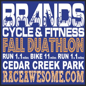 CEDAR CREEK FALL DUATHLON Logo