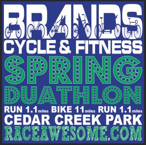 CEDAR CREEK SPRING DUATHLON Logo