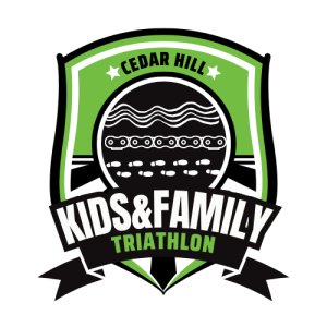 Cedar Hill Kids, Family and Try a Tri Logo