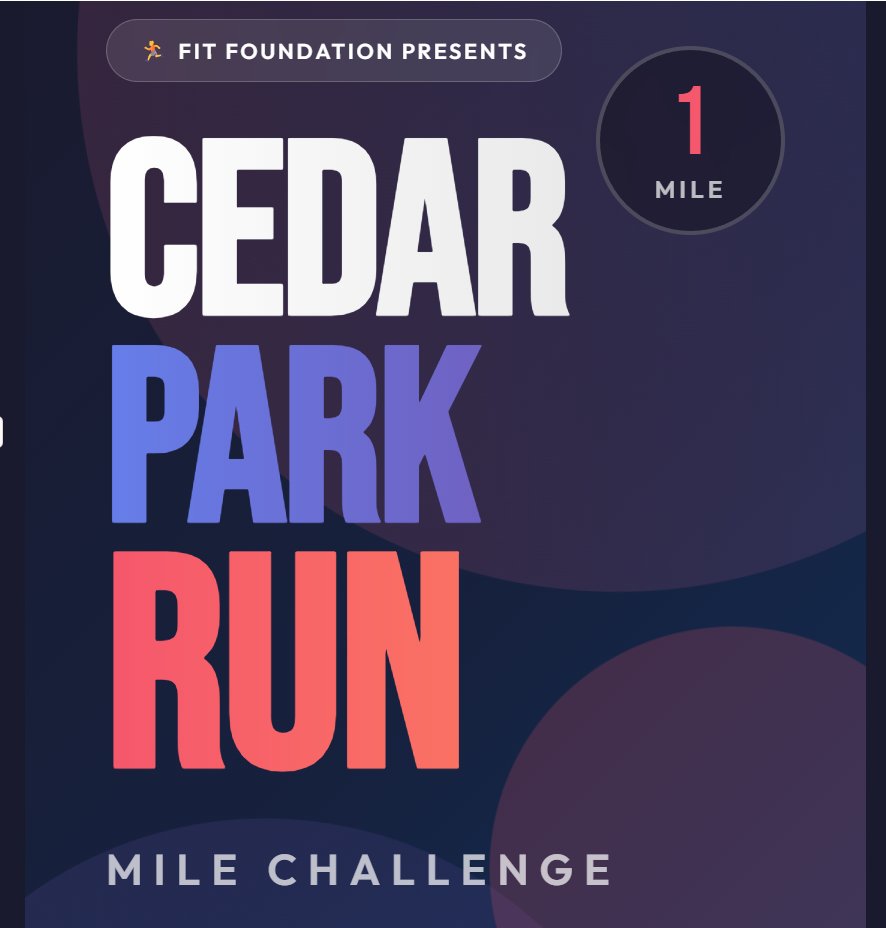Cedar Park Run: Mile Challenge & 5K (Fall Edition)