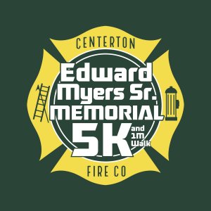 Centerton Fire Company Ed Myers Sr. Memorial 5K Logo